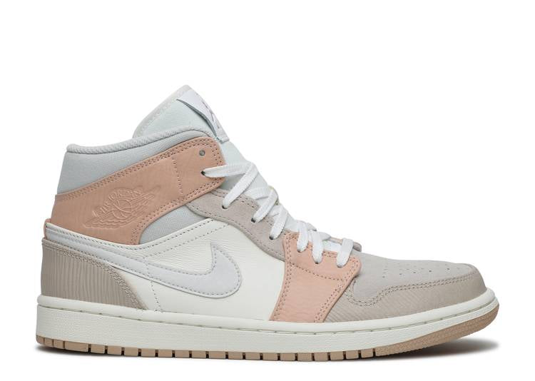 Sneakers Nike Air Jordan 1 Retro MID "MILAN" - SAIL/LIGHT BONE-STRING CV3044-100