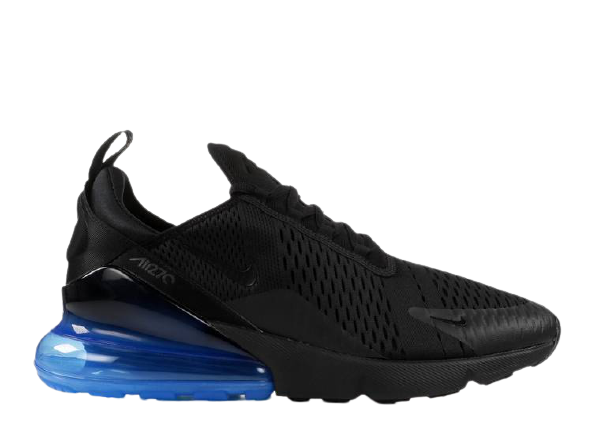 Sneakers Men Nike Air Max 270 'BLACK PHOTO BLUE' - AH8050-009