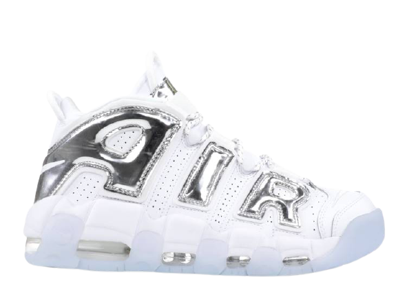 Sneakers Women Nike Air More Uptempo - CHROME 917593-100