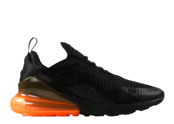 Sneakers Men Nike Air Max 270 'BLACK ORANGE'' - AH8050-008