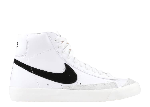 Sneakers Men Nike Blazer Mid '77 Vintage WHITE BLACK BQ6806-100