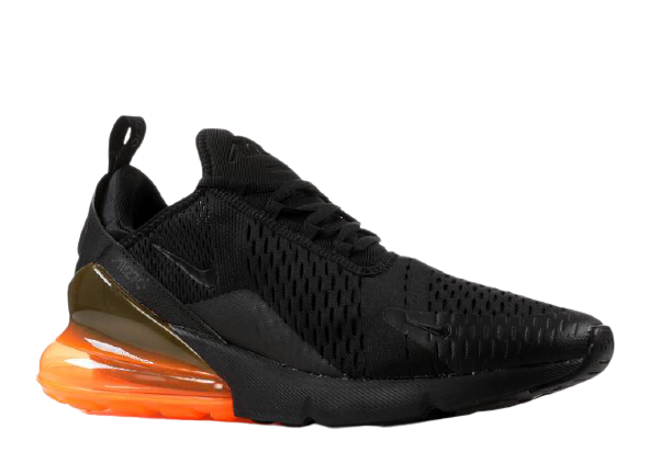 Sneakers Men Nike Air Max 270 'BLACK ORANGE'' - AH8050-008