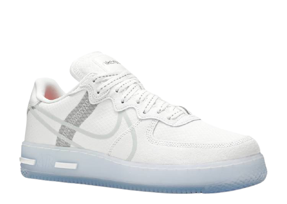 Sneakers Men Nike Air Force 1 React White Ice - WHITE CQ8879-100