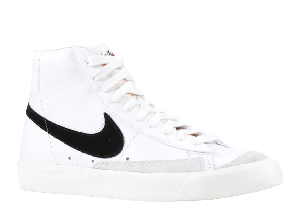 Sneakers Men Nike Blazer Mid '77 Vintage WHITE BLACK BQ6806-100