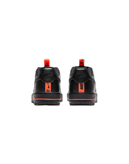 Sneakers Unisex Nike AIR FORCE 1 Low LV8 KSA GS World Pack - Black Orange CT4683-001