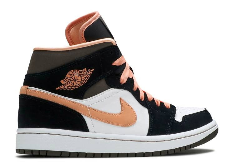 Sneakers WMNS Air Jordan 1 Mid Peach Mocha (W) - DH0210-100
