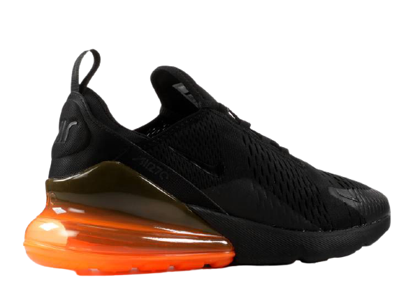 Sneakers Men Nike Air Max 270 'BLACK ORANGE'' - AH8050-008