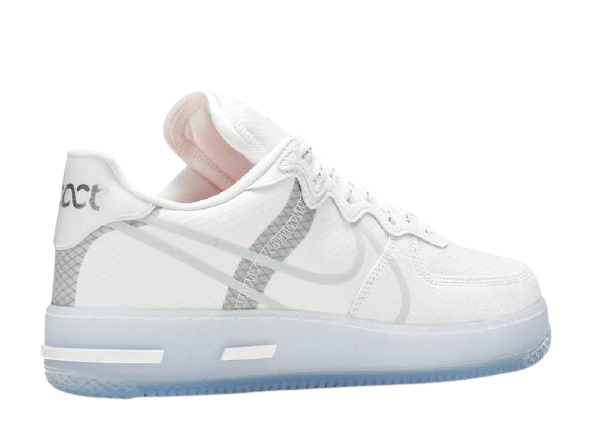 Sneakers Men Nike Air Force 1 React White Ice - WHITE CQ8879-100