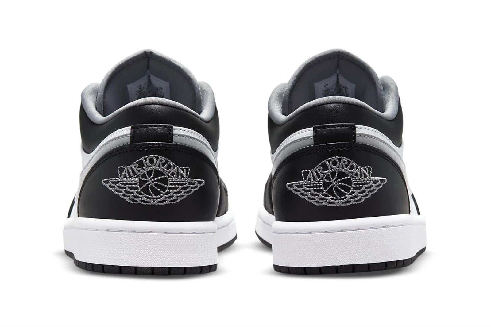 Sneakers WMNS Nike Air Jordan 1 Low Basketball Shoes - Black & White 553558-040