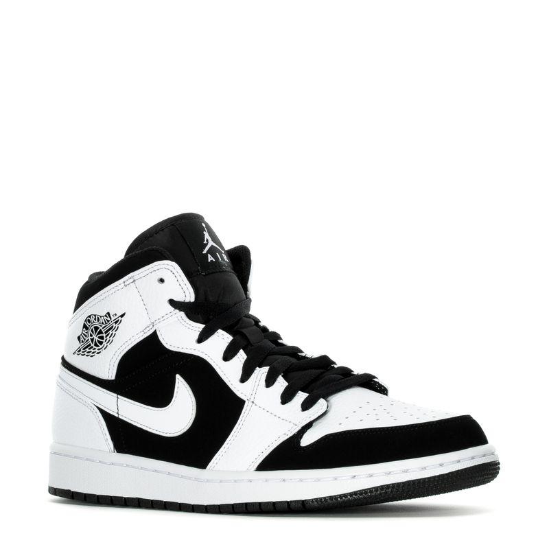 Air Jordan 1 Mid 'White Black' - Drop The Sneakers