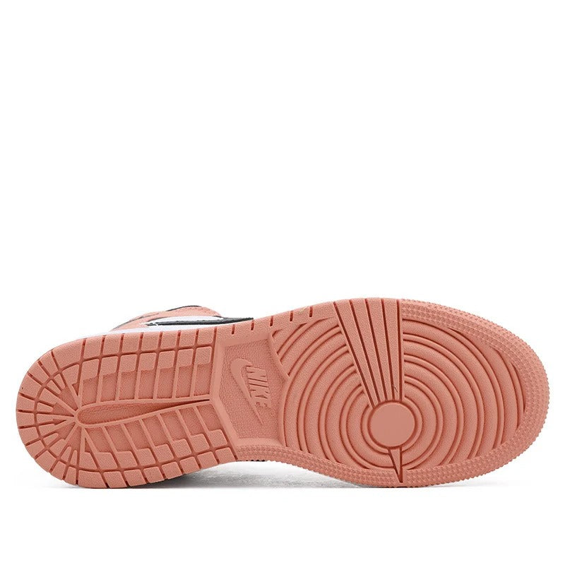 Sneakers WMNS Nike Air Jordan 1 Mid GS Basketball Shoes - Pink Quartz 555112-603