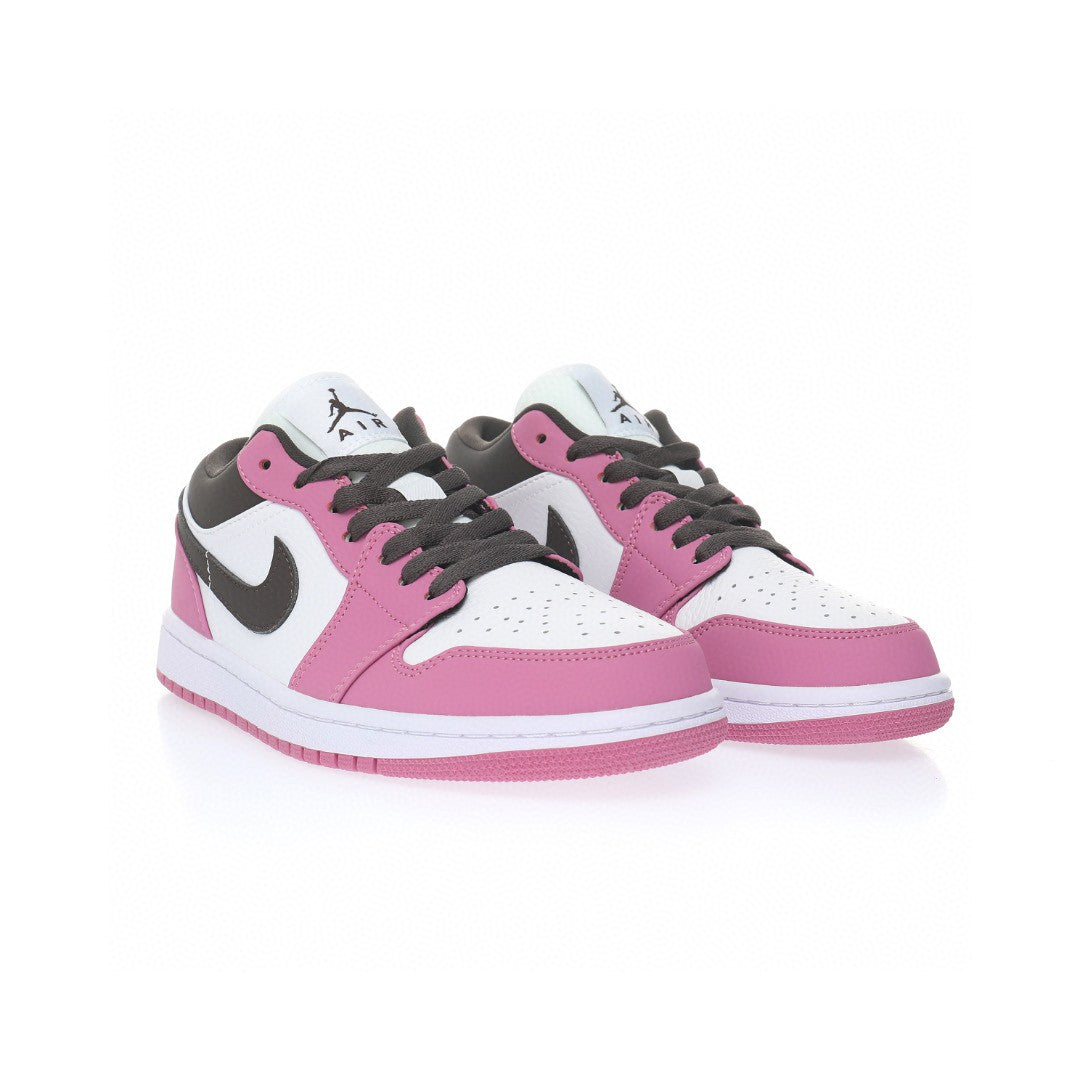 Sneakers WMNS Jordan 1 Low Berry Powder - White Black Purple DC1767-160