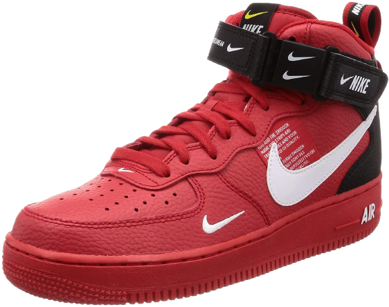 Sneakers Men Nike Air Force 1 MID 07 LV8  - Red / Rosso 804609 605