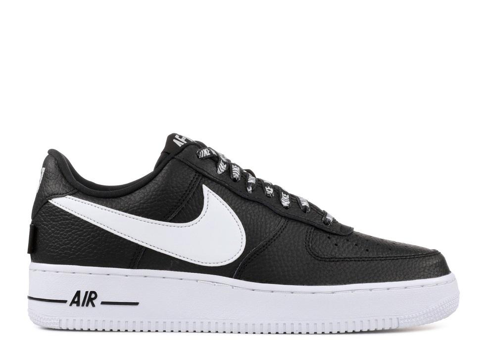 Nike Air Force 1 '07 LV8 NBA Black-White - Drop The Sneakers