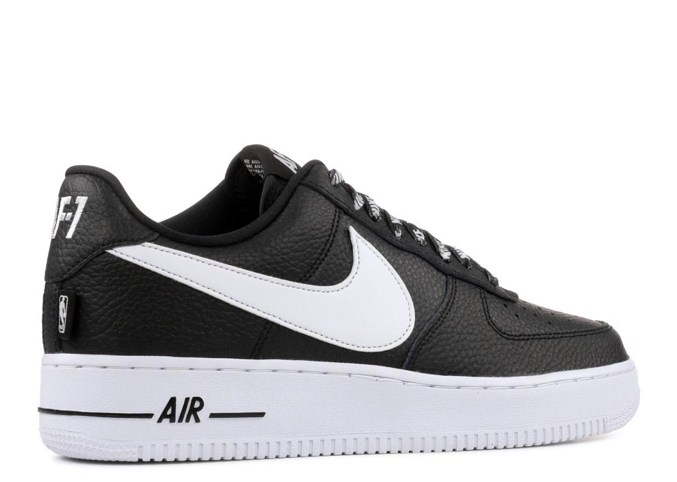 Nike Air Force 1 '07 LV8 NBA Black-White - Drop The Sneakers