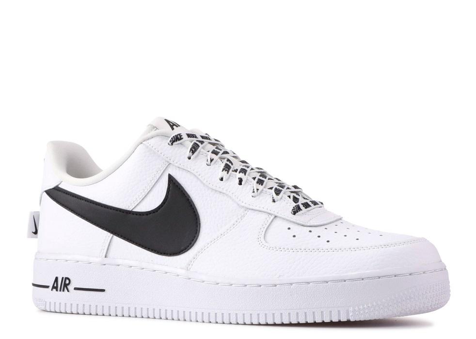 Nike Air Force 1 '07 LV8 NBA White-Black - Drop The Sneakers