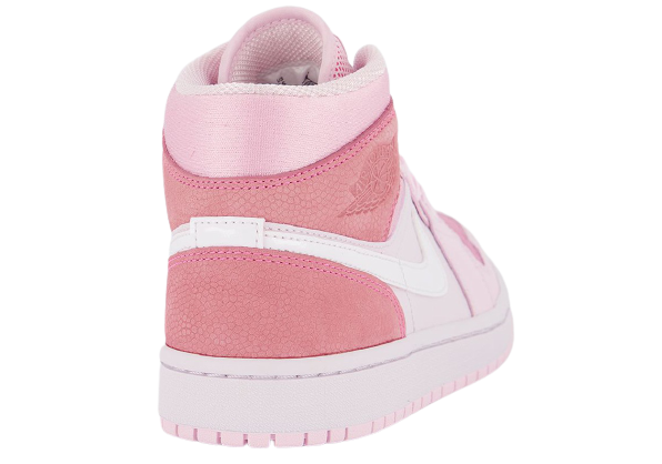Sneakers WMNS Nike Air Jordan 1 Mid GS Basketball Shoes - Digital PInk CW5379-600