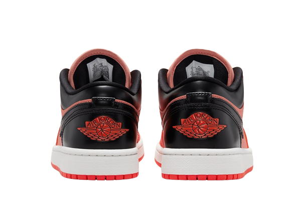 Sneakers WMNS Jordan 1 Low Orange And Black Collide Atop - DM3379-600