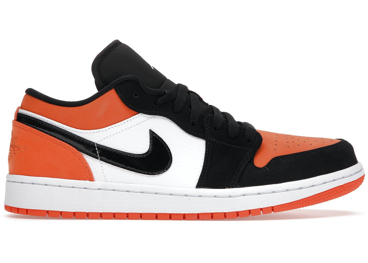 Sneakers Jordan 1 Low Shattered Backboard - Orange Black 553558-128
