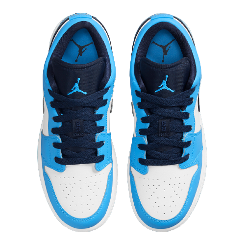 Sneakers WMNS Nike Air Jordan 1 Low UNC (2021) - Dark Powder Blue 553558-144