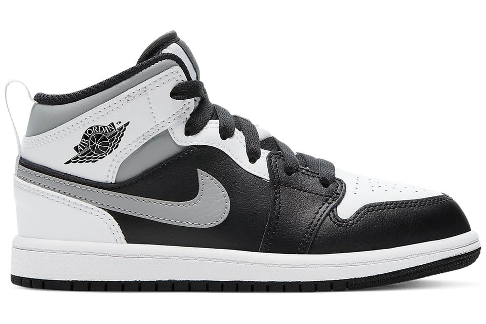 Sneakers WMNS Nike Air Jordan 1 Mid White Shadow - Black/Medium Grey-White 640734-073