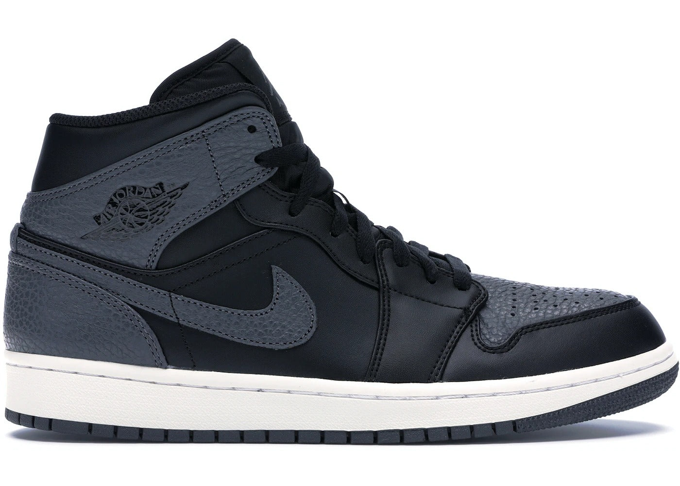 Sneakers WMNS Jordan 1 Retro Mid Black Dark Grey - 554724-041