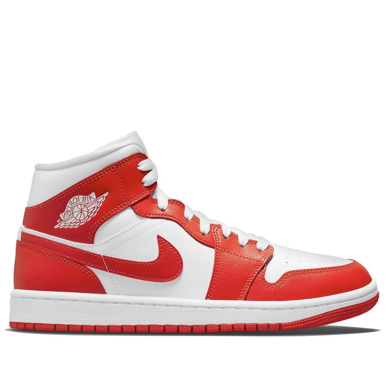 Sneakers WMNS Air Jordan 1 MID W 'ORANGE' - Orange BQ6472-116