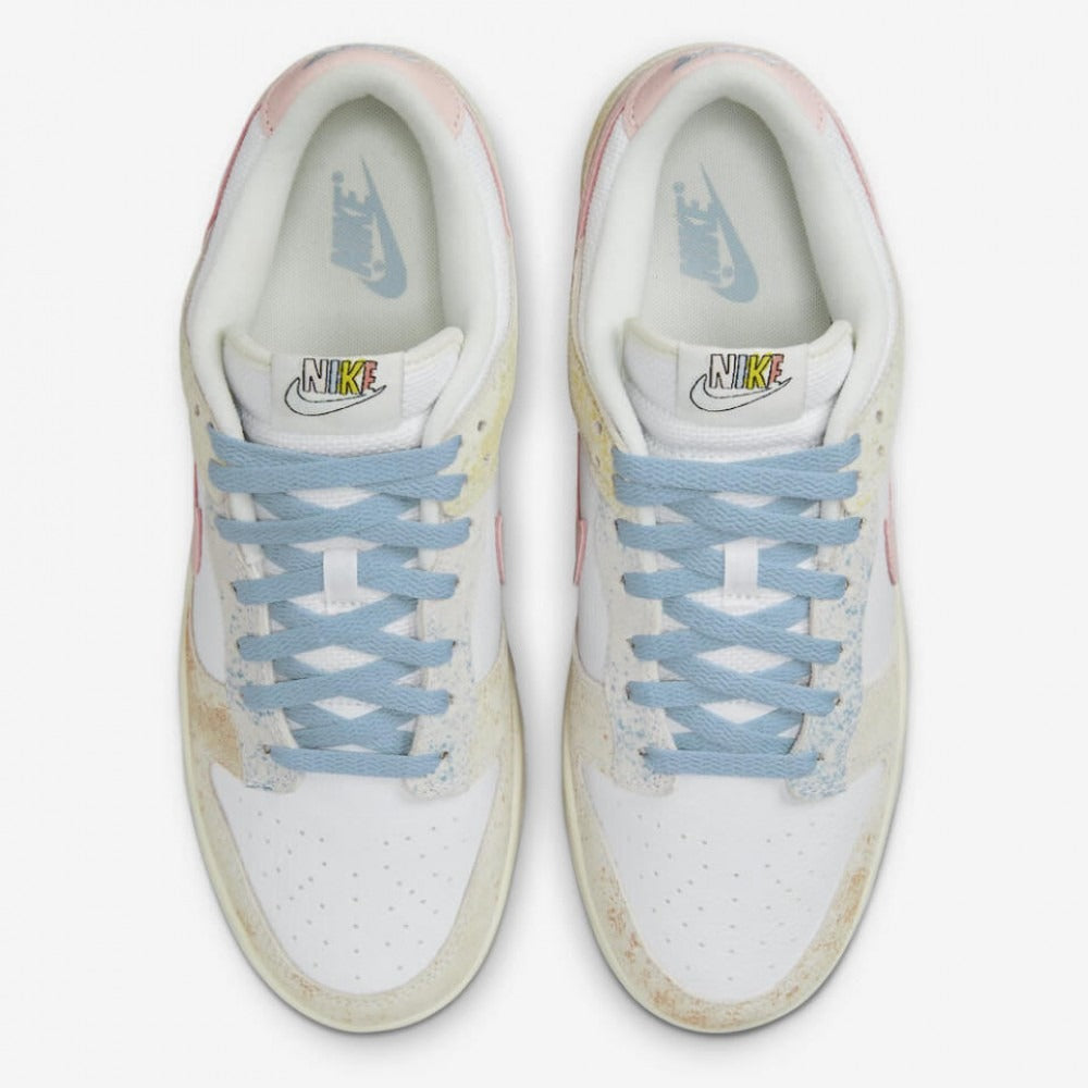 Sneakers WMNS Nike Dunk Low Oxidized - WHITE/PINK-BLUE DV6486-100