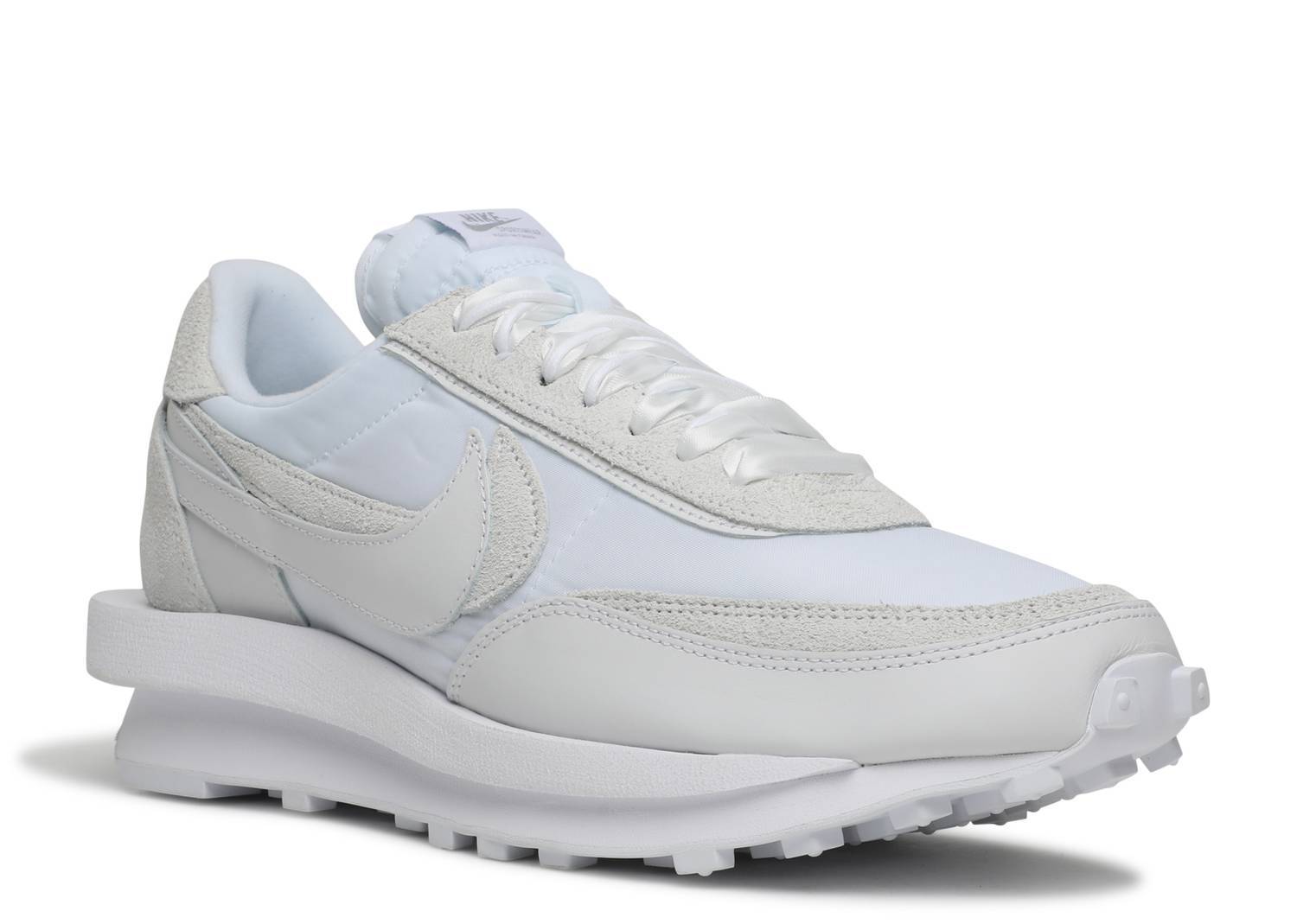 Nike Waffle Sacai Ldv "TRIPLE WHITE" - Drop The Sneakers