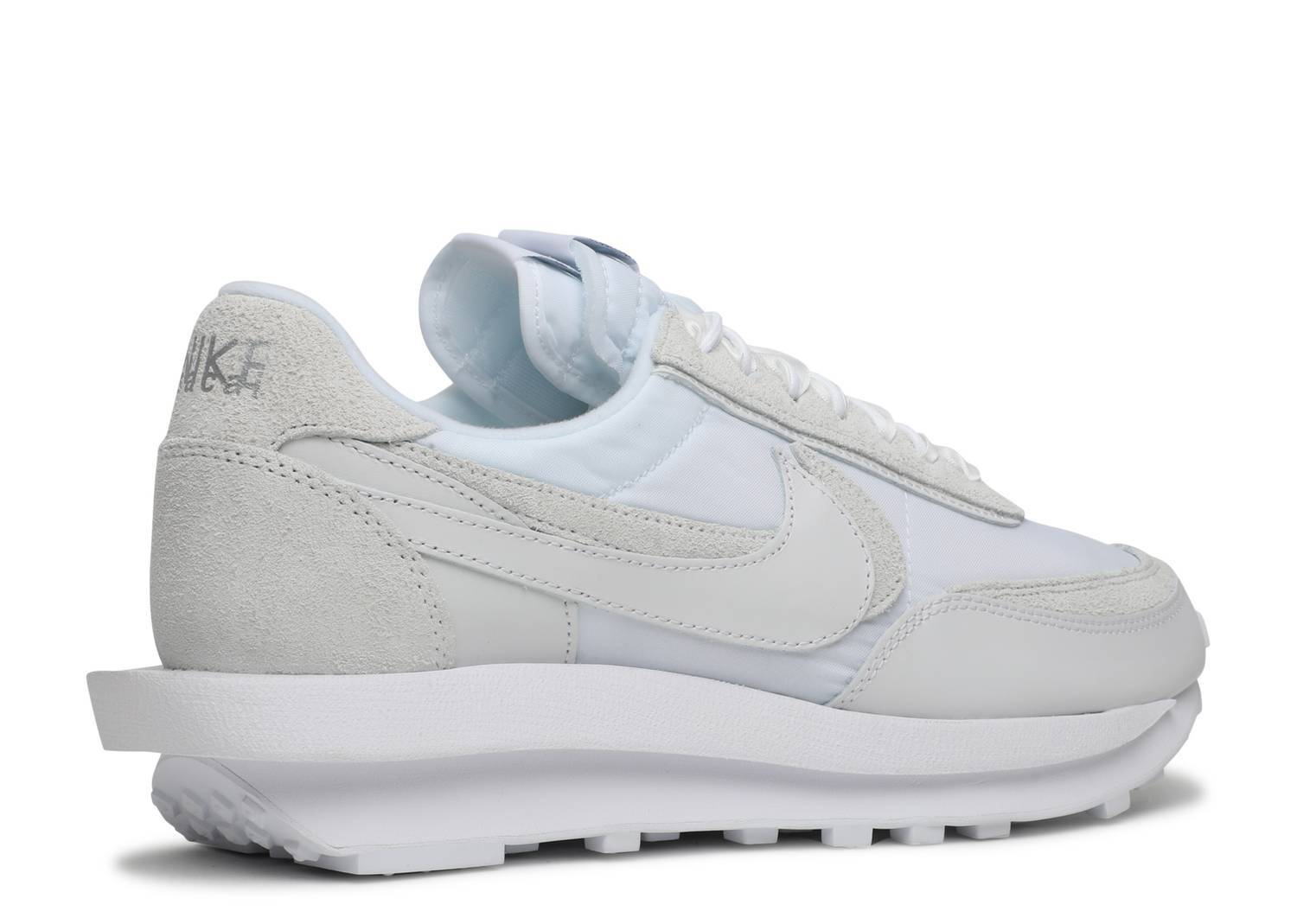 Nike Waffle Sacai Ldv "TRIPLE WHITE" - Drop The Sneakers