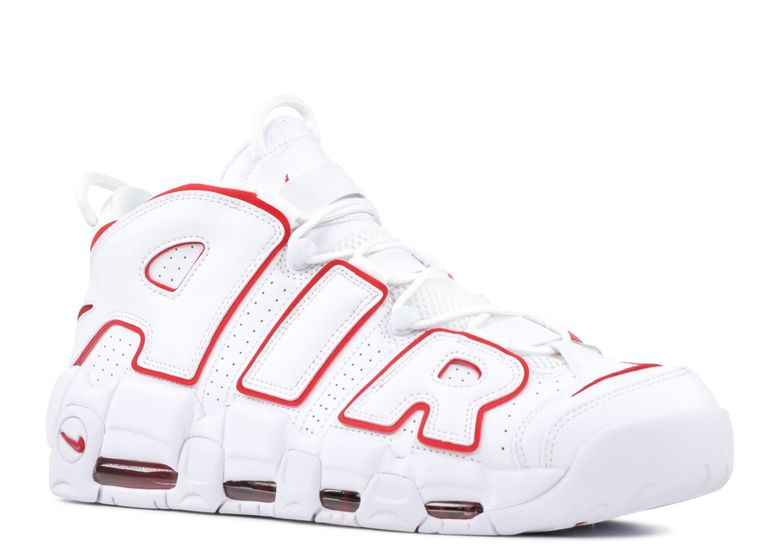 Nike Air More Uptempo '96 White Red 2 - Drop The Sneakers