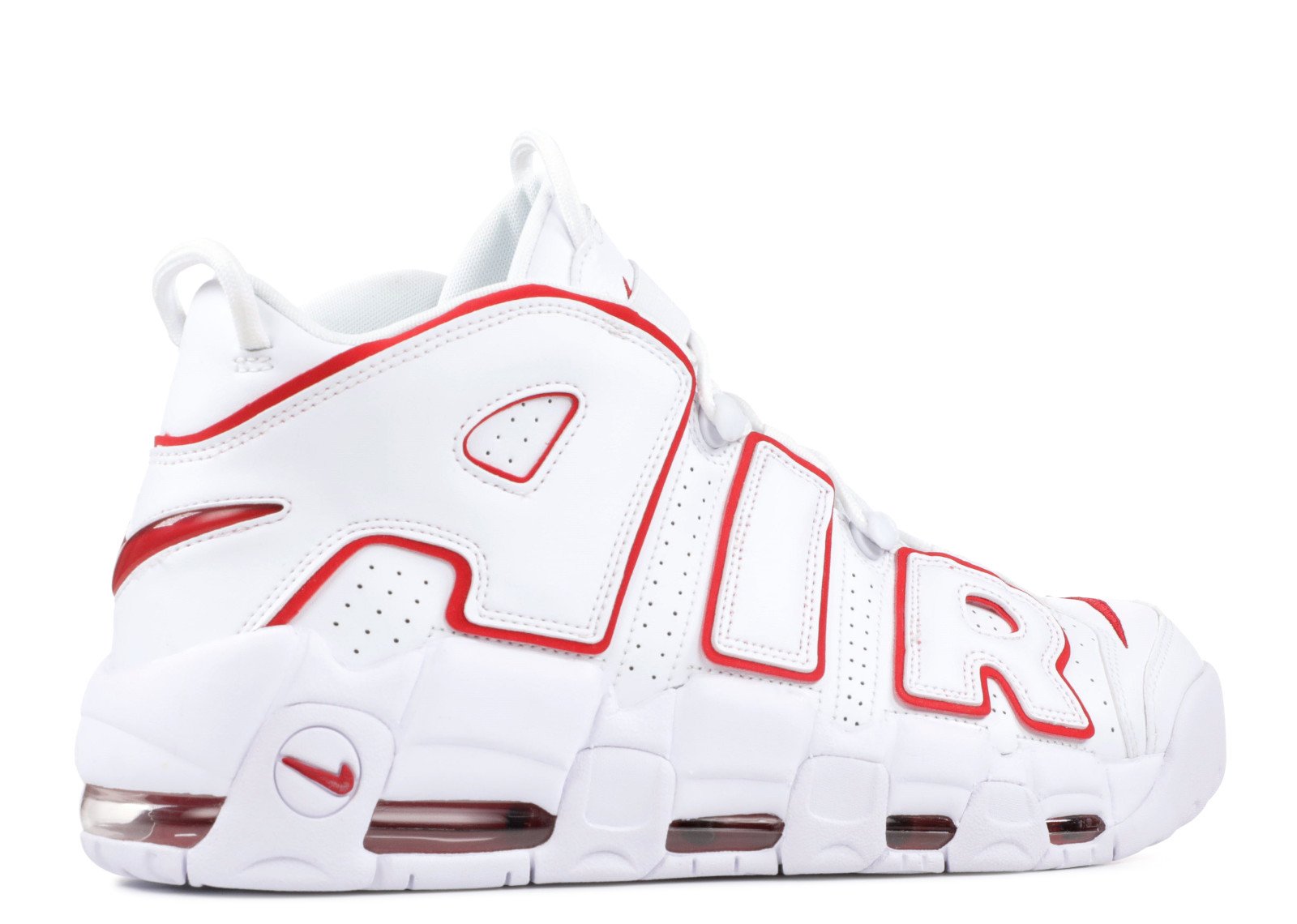 Nike Air More Uptempo '96 White Red 2 - Drop The Sneakers