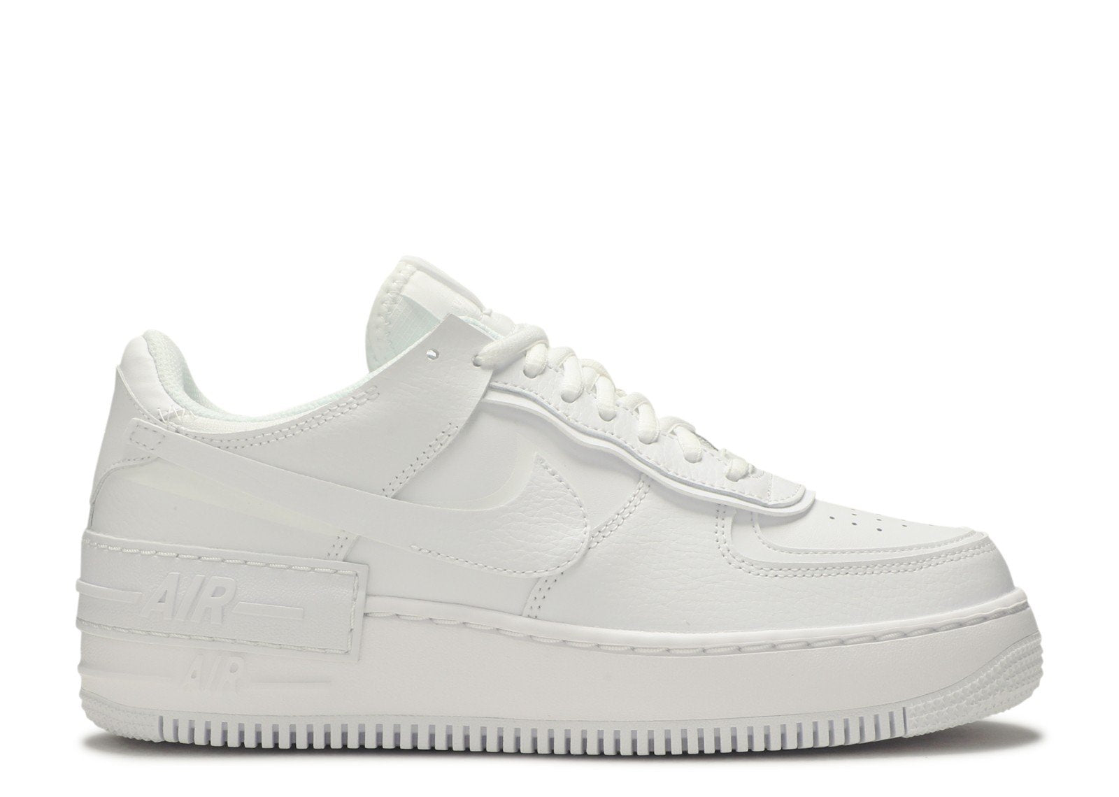 Nike Air Force 1 WMNS Shadow "TRIPLE WHITE" - Drop The Sneakers
