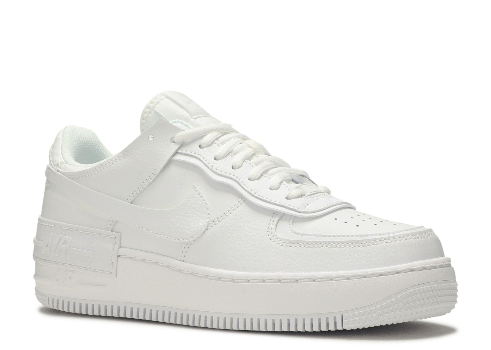 Nike Air Force 1 WMNS Shadow "TRIPLE WHITE" - Drop The Sneakers