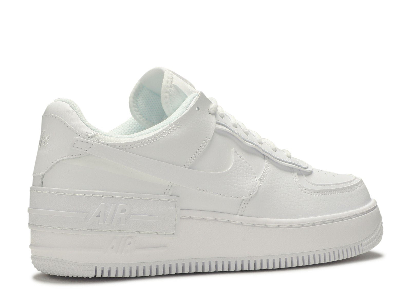 Nike Air Force 1 WMNS Shadow "TRIPLE WHITE" - Drop The Sneakers