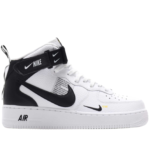 Sneakers Men Nike Air Force 1 MID 07 LV8  - White Black 804609-103