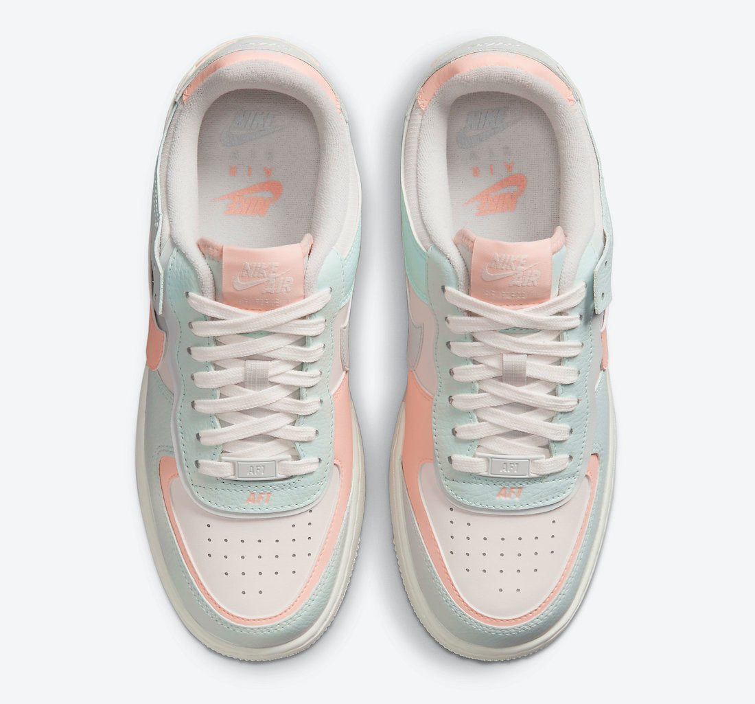 Sneakers WMNS Nike Air FORCE 1 SHADOW - 'BARELY GREEN CRIMSON TINT' CU8591-104