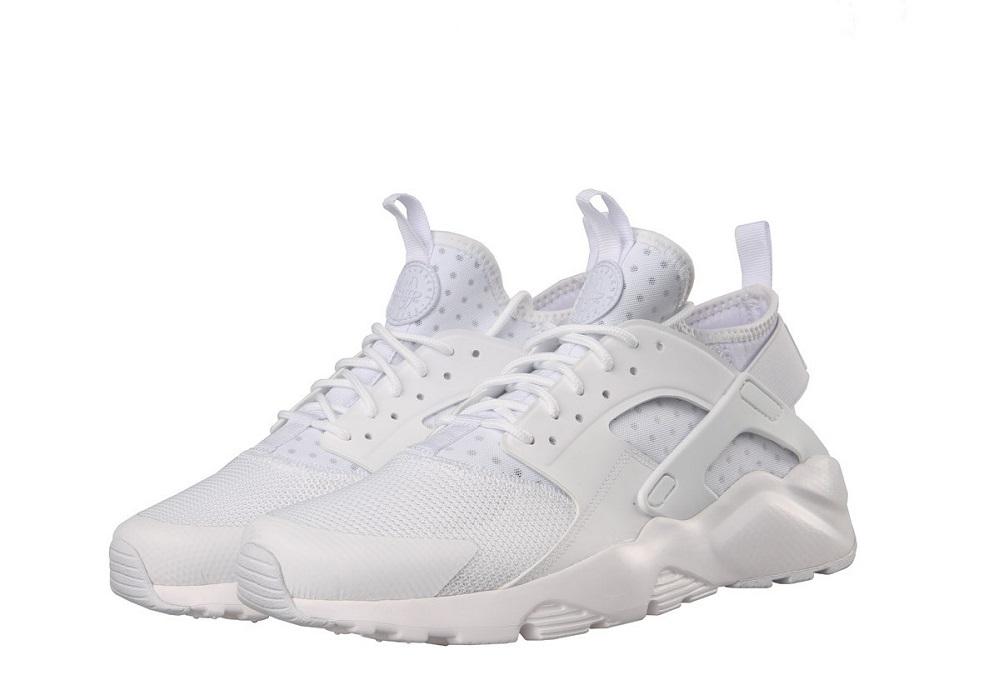 Nike Air Huarache Run Ultra Total White - Drop The Sneakers
