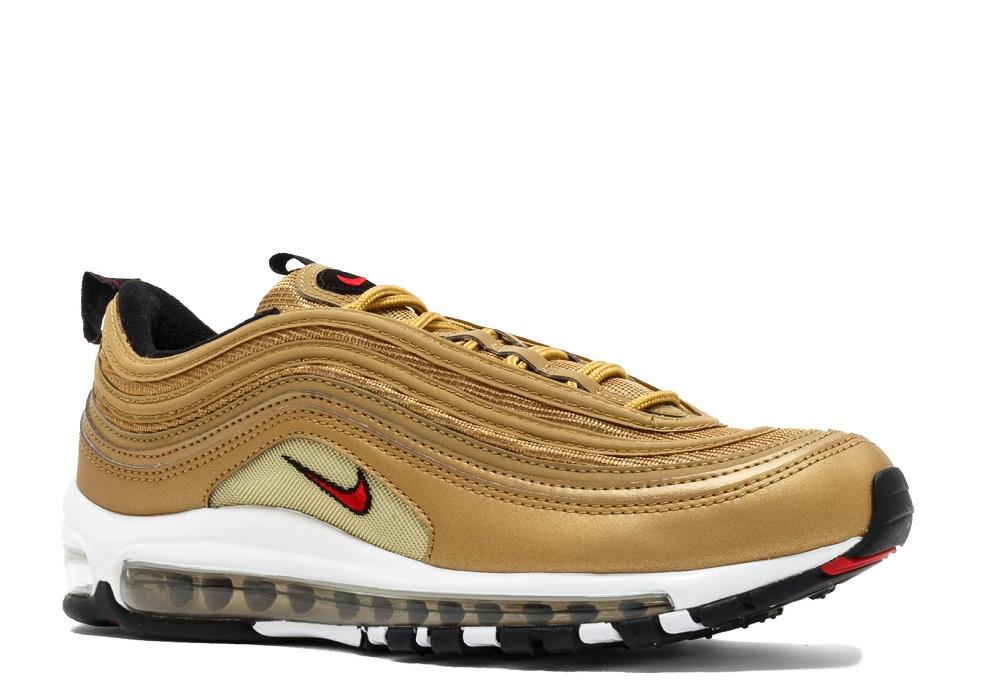Nike Air Max 97 OG QS Gold White - Drop The Sneakers