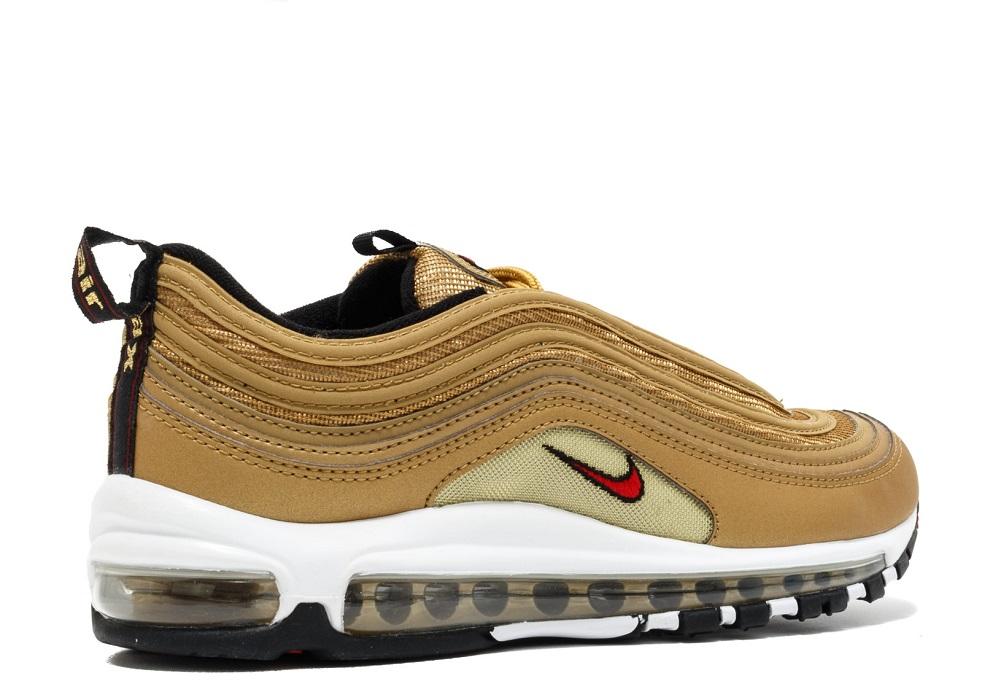 Nike Air Max 97 OG QS Gold White - Drop The Sneakers