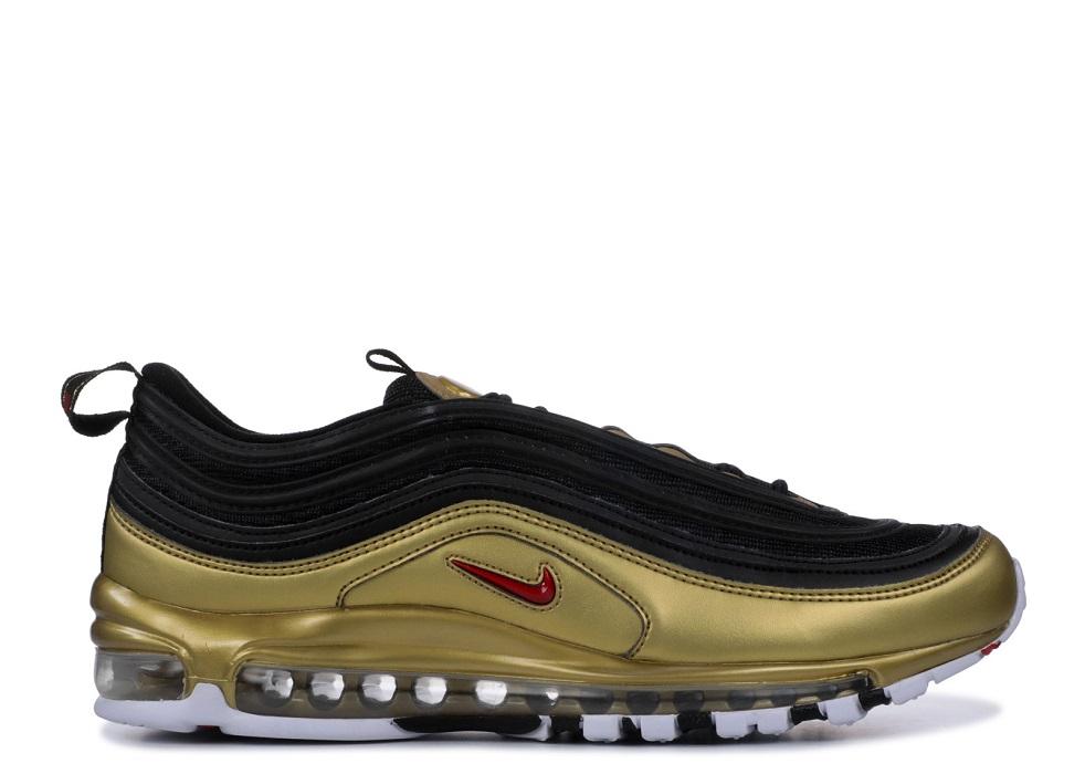 Nike Air Max 97 Qs Gold Black - Drop The Sneakers