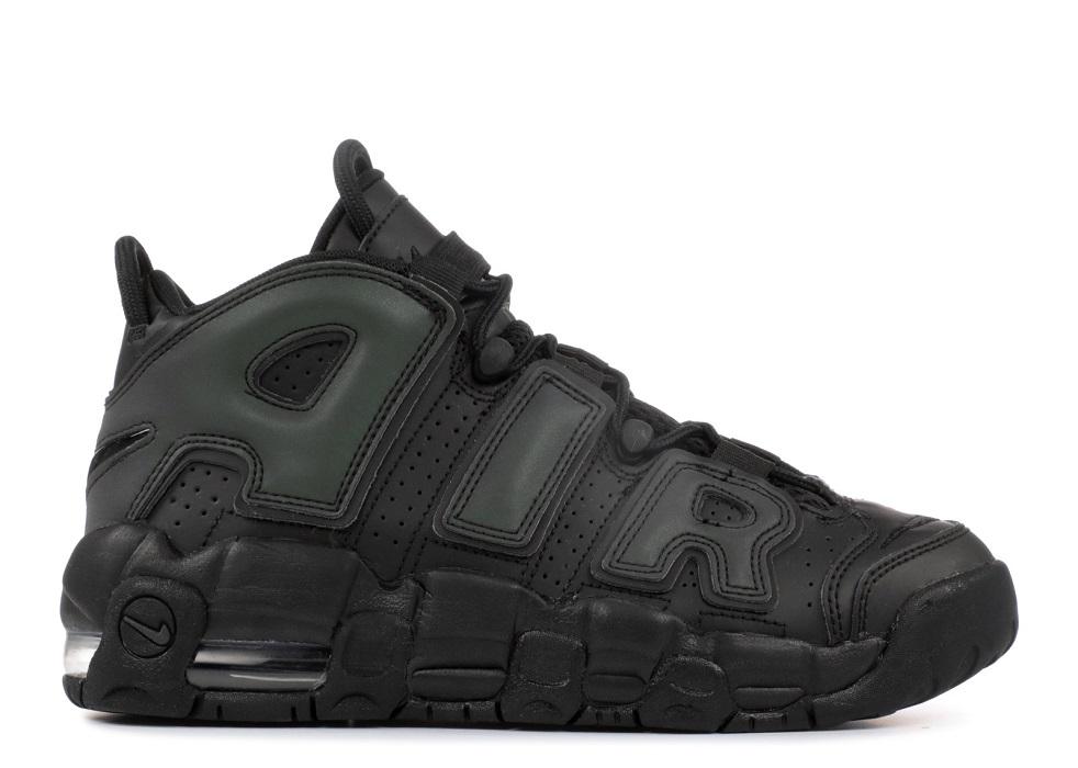 Nike Air More Uptempo '96 Total Black - Drop The Sneakers