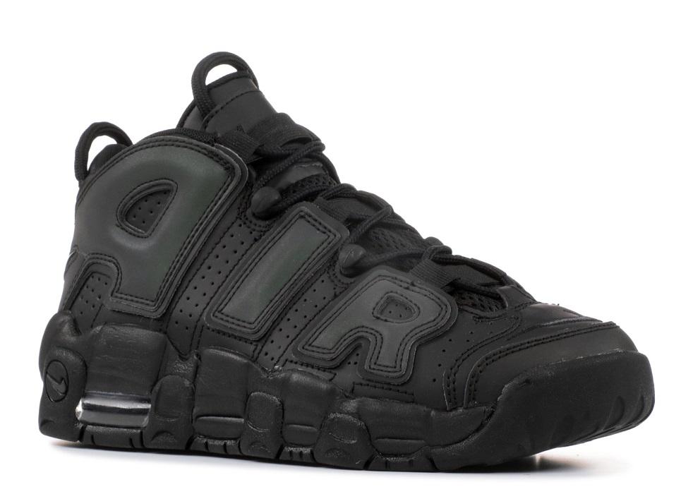 Nike Air More Uptempo '96 Total Black - Drop The Sneakers