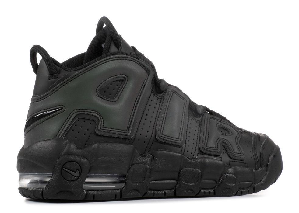 Nike Air More Uptempo '96 Total Black - Drop The Sneakers