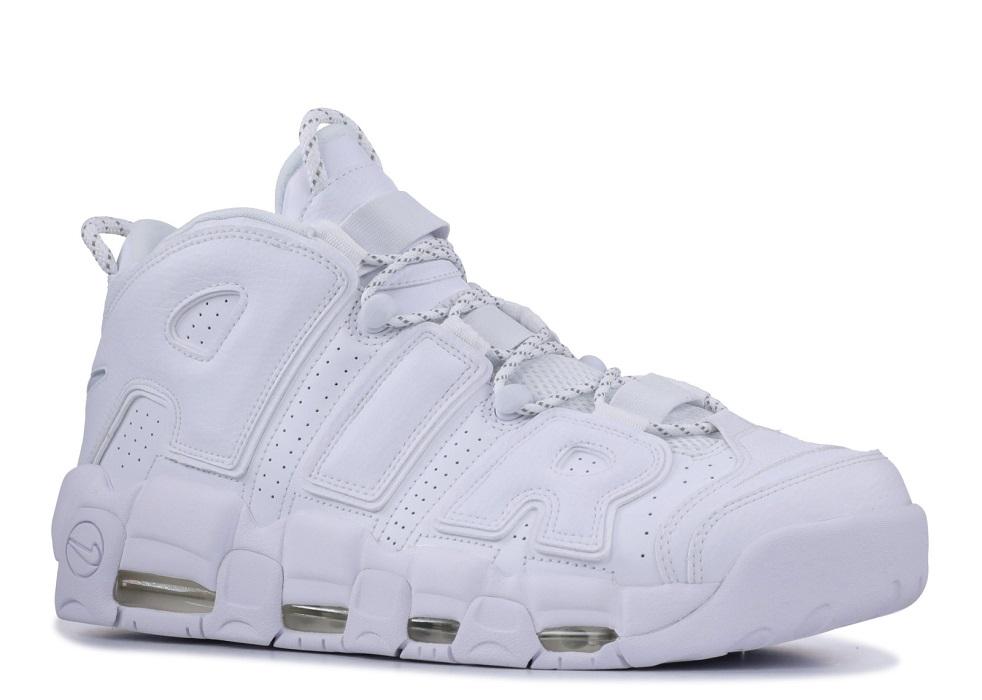 Nike Air More Uptempo '96 Total White - Drop The Sneakers