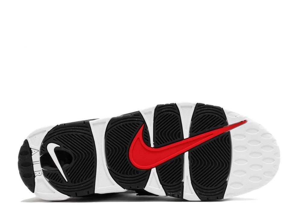 Nike Air More Uptempo '96 White Black Red - Drop The Sneakers