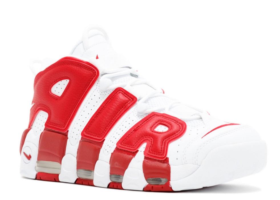Nike Air More Uptempo '96 White Red - Drop The Sneakers