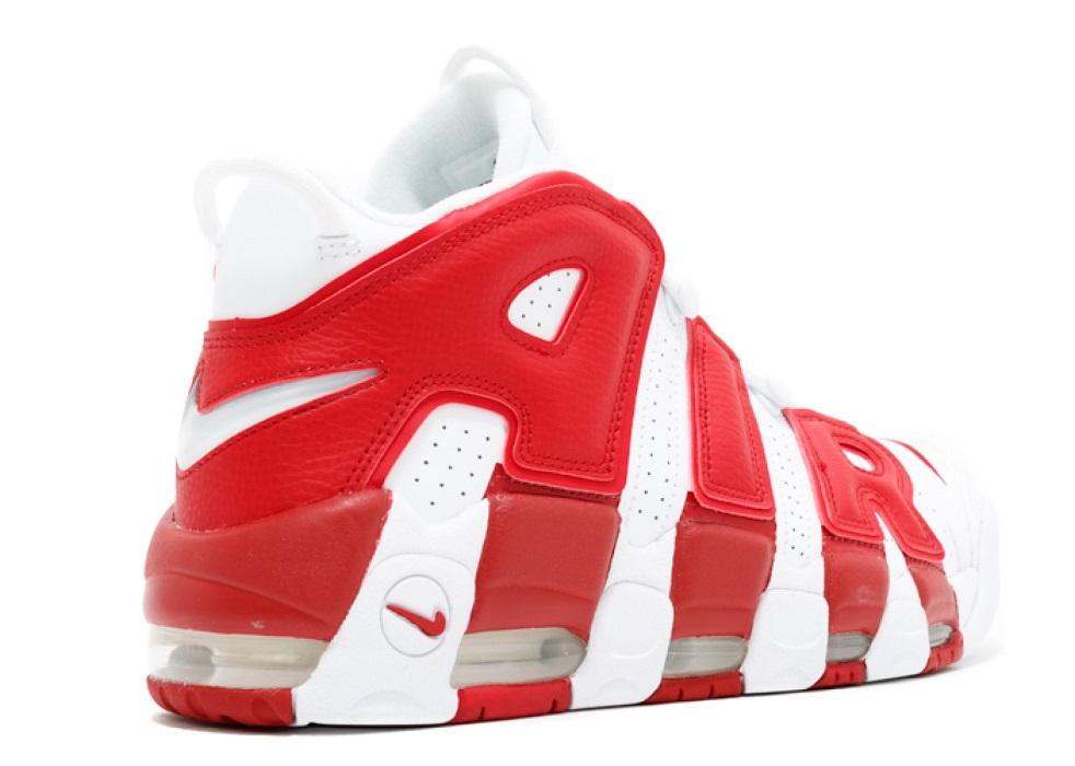 Nike Air More Uptempo '96 White Red - Drop The Sneakers
