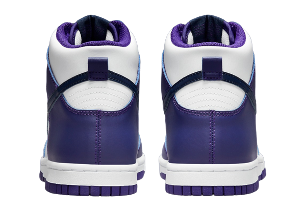 Sneakers WMNS Nike Dunk High Electro Purple Midnight Navy - DH9751-100