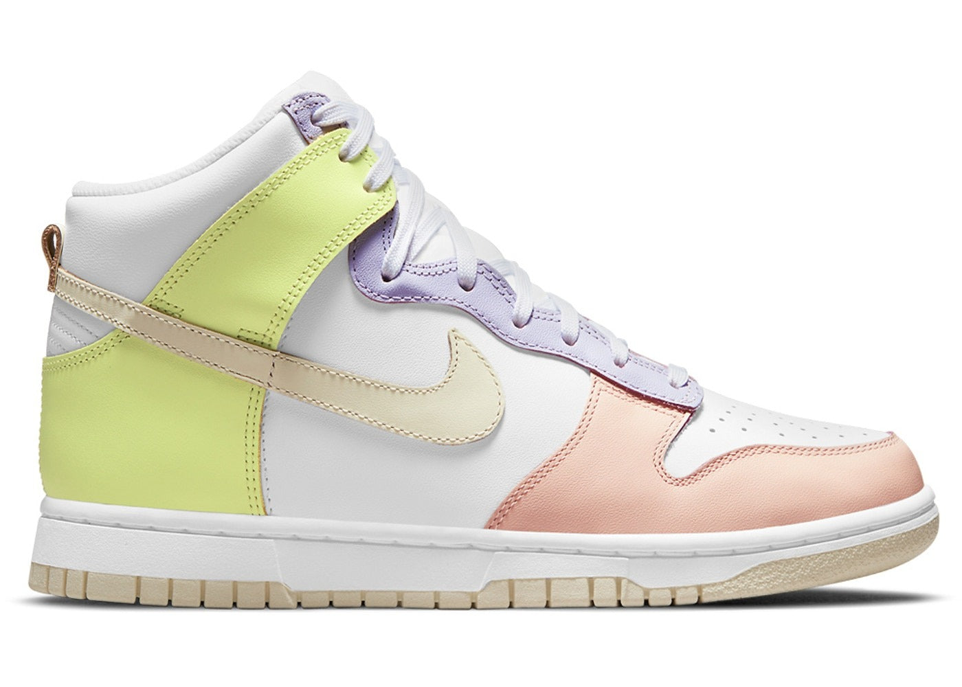 Sneakers Women Nike Dunk High Lemon Twist - Yellow/White DD1869-108